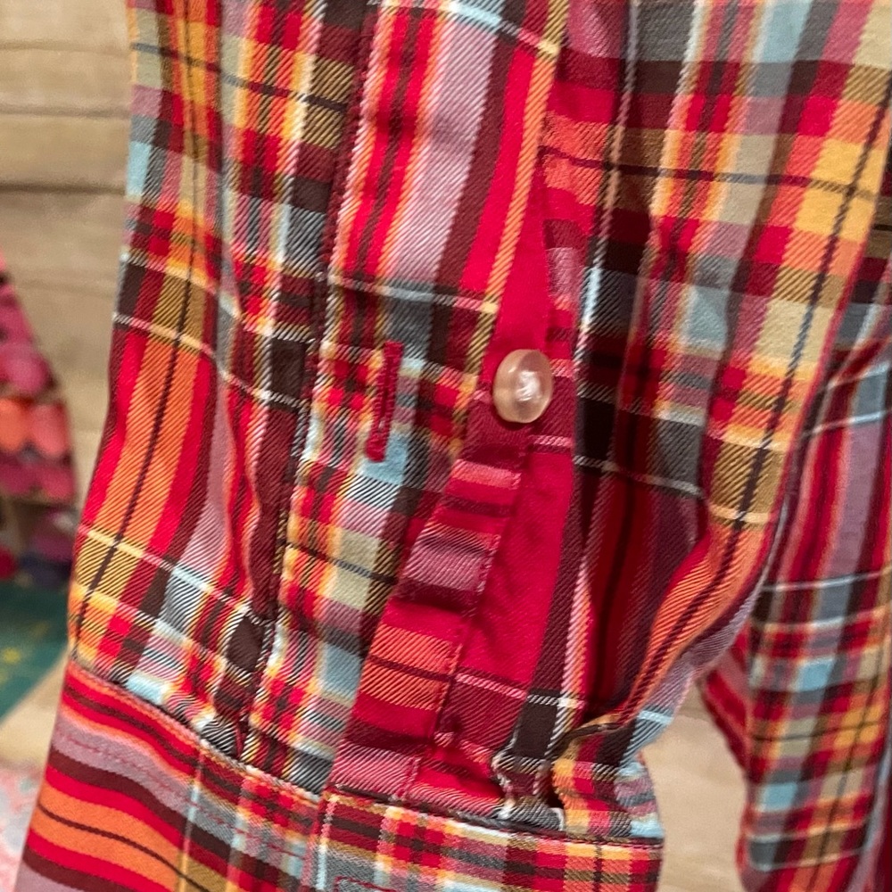 Hickey Freeman Long Sleeve Button Down Shirt Size Large - Picture 5 of 7